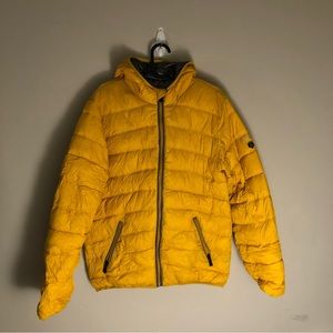 Yellow Synthetic Down Puffer